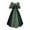 Green-a, variant on Women's Medieval Renaissance Dress Costume Cosplay Flare Sleeve Halloween Dress Plus Size Vintage Dresses with Corset V Neck Dress for Women Green 5XL