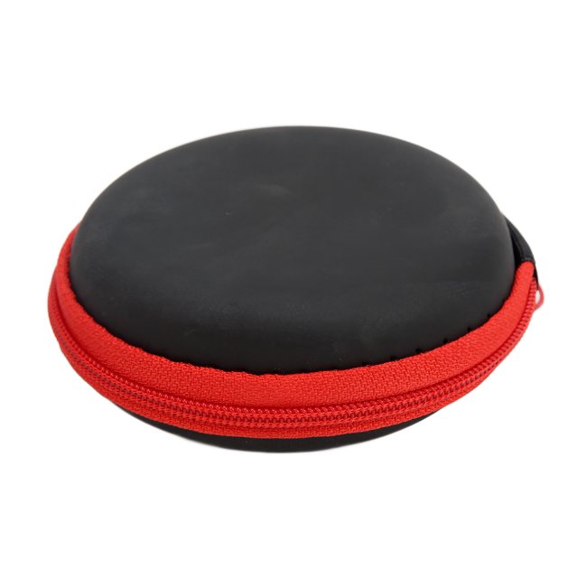 Caja de almacenamiento de auriculares, estuche de transporte de auriculares suave EVA, contenedor de Cable de datos de auriculares portátil