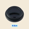 thumbnail image 1 of 2 Sizes Universal Reusable Silicone Cup Cover Fresh Lids Insulation Anti-Dust Cup Cover Coffee Mug Lid Suitable For 8.5-9cm, 1 of 6