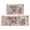 Bohemian Light Pink-14, variant on 2 Piece Bohemian Light Orange Carpet Rug Kitchen Rug Set, Decor Kitchen Rugs, Absorbent Non-Slip Washable Floor Mats, Home Indoor Runner Rugs 17"x47" 17"x30"
