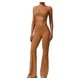 thumbnail image 1 of Conjuntos de entrenamiento for mujer, 2 piezas, sujetador deportivo, camiseta sin mangas, polainas de cintura alta, gimnasio, Yoga, ropa activa, Top de entrenamiento for mujer, 1 of 6