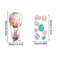 thumbnail image 4 of Easter Window Stickers, Electrostatic Glass Stickers With Cute Bunny And Easter Egg Designs, For Bedroom, Living Room, Office Windows And Shopfronts, 4 of 6