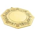 Chinese Feng Shui Brass Bagua Mirror 4.5 inch Chinese Feng Shui Brass