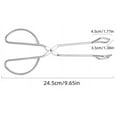 thumbnail image 3 of SLYNSHome Kitchen Tongs for Cooking - Stainless Steel - Non-Slip - Heavy Duty Comfortable Ergonomic Grip Scissor Design,Heat Resistant for BBQ and Baking, 3 of 3