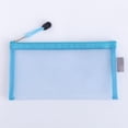 thumbnail image 5 of WIZUTIZ Transparent Mesh Pencil Bag Large Capacity Zipper Storage Bag Student Exam Special Portable Pencil Bag Stationery Bag Home Gadgets Practical&affordable, 5 of 5