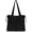Black, variant on Quilted Handbag for Women Puffer Tote Bag Cloud Shoulder Bag Lightweight Nylon Purse Padded Handbag