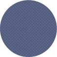 thumbnail image 1 of Ahgly Company Machine Washable Indoor Round Transitional Blue Area Rugs, 5' Round, 1 of 7