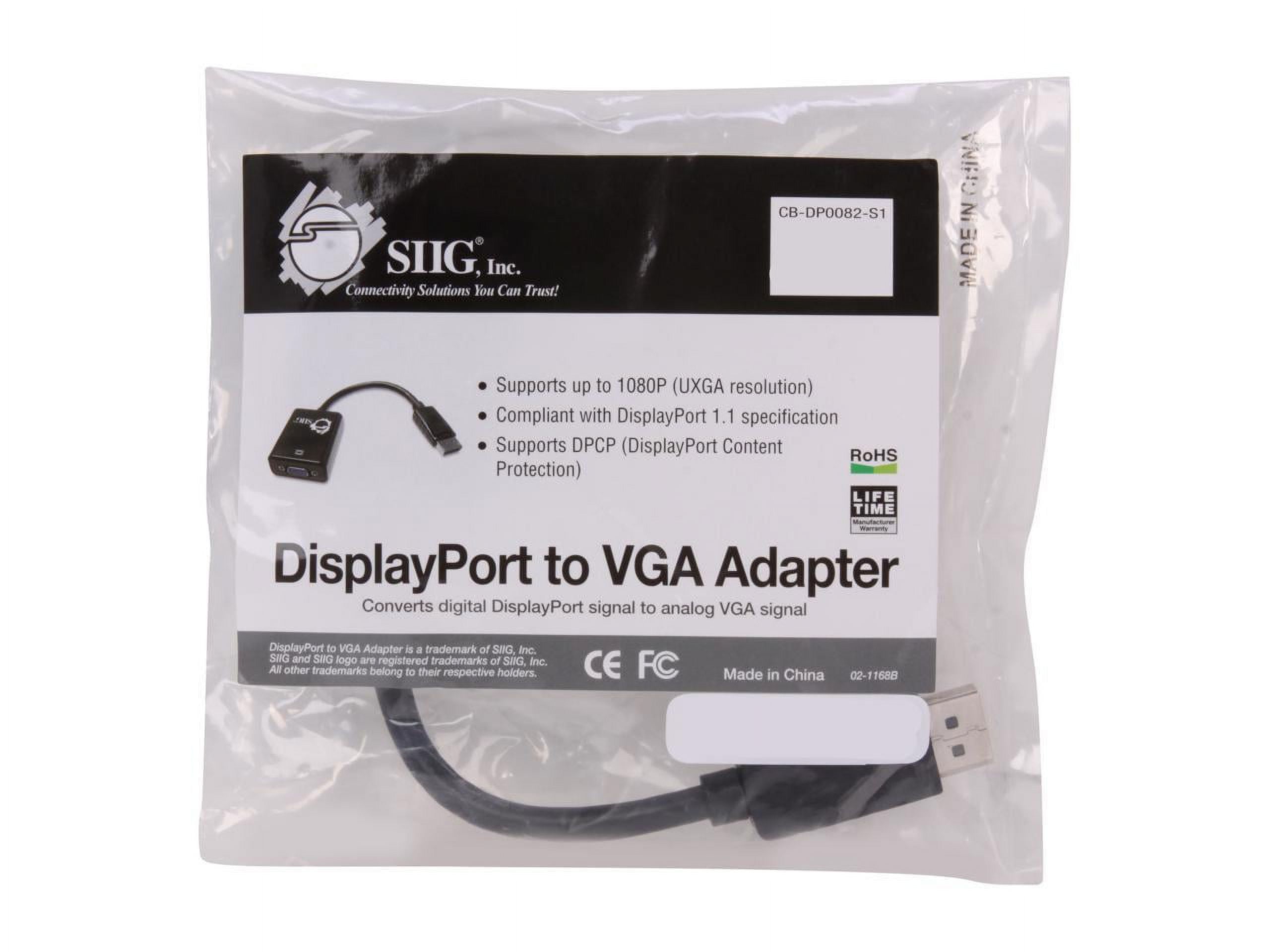 10IN DISPLAYPORT TO VGA M/F M/F CABLE