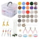 thumbnail image 1 of 1506x Kit de suministros para la fabricación de joyas Pendientes Hallazgos Zulema Hallazgos de dijes de joyería, 1 of 7