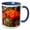 Blue/White, variant on 3drose, Usa, New Mexico, Bosque Del Apache Wildlife Refuge. Cactus Blossoms., 11oz Mug