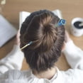 thumbnail image 2 of Blue Leaf Alloy Hair Stick Ancient Style Pendant Hair Chopsticks Hairpin the hottest gift for women and girl, 2 of 5