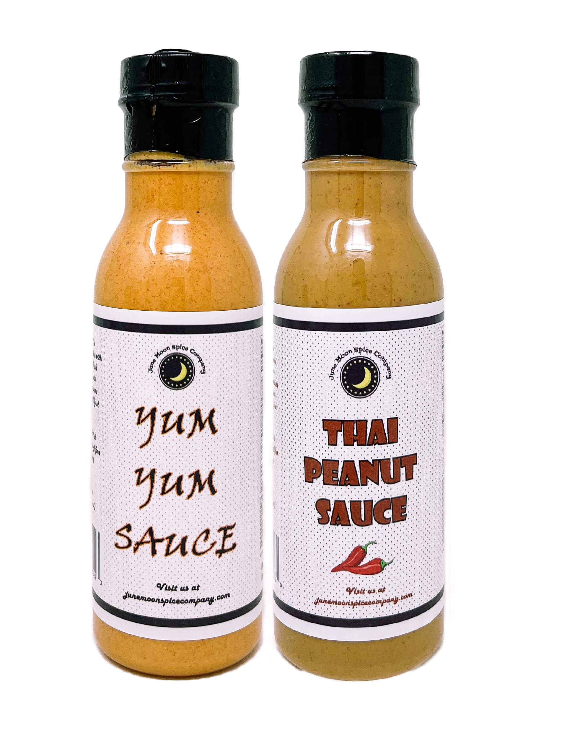 Asian Sauce Premium Variety 2 Pack YumYum Sauce Thai Peanut