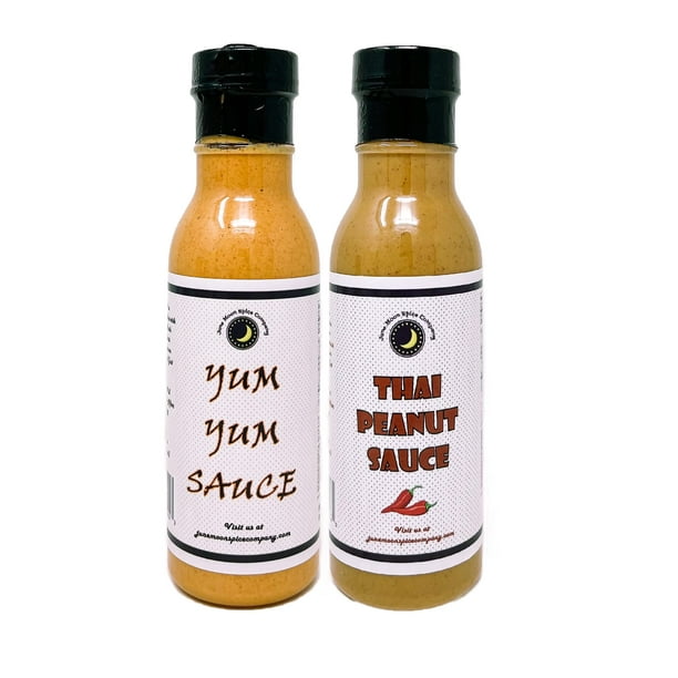 Asian Sauce Premium Variety 2 Pack YumYum Sauce Thai Peanut