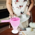 thumbnail image 2 of OUNONA octopus-ball funnel Plastic Batter Dispensing Tool for Baking Enthusiasts 1Set, 2 of 8