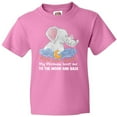 thumbnail image 3 of Inktastic My Meemaw Loves me to the Moon and Back Elephant Family Youth T-Shirt, 3 of 5