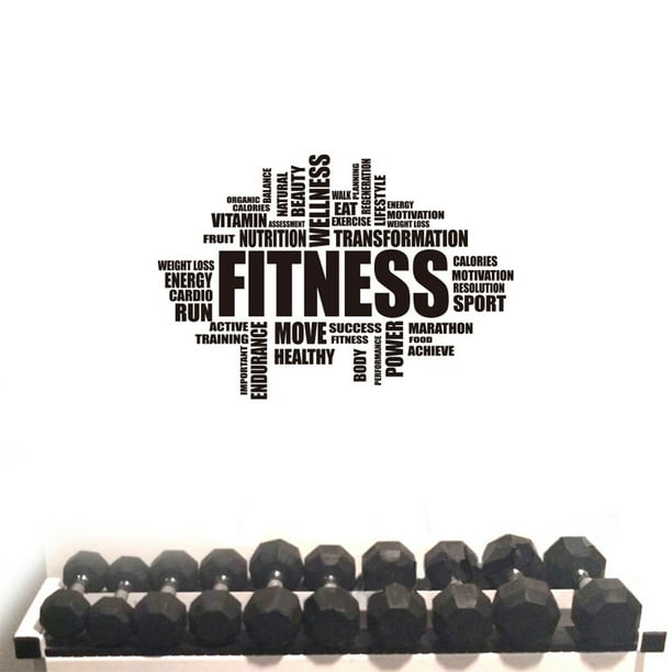 relayinert Stay Motivated During Workouts Fitness Wall Decals