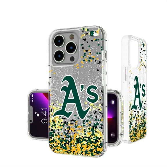 Athletics Glitter Confetti iPhone Case