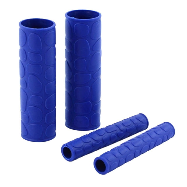 Motorcycle handlebar cover grip four-piece set soft rubber handlebar cover