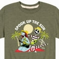 thumbnail image 3 of The Nightmare Before Christmas - Spook Up The Sun  - Toddler And Youth Short Sleeve Graphic T-Shirt, 3 of 5