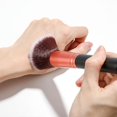 thumbnail image 4 of style3 Brochas de maquillaje Premium 14 Uds base sintética en polvo correctores sombras de ojos juegos de brochas de maquillaje negras plateadas, 4 of 5