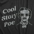 thumbnail image 2 of Womens Cool Story Poe T Shirt Funny Arrogant Edgar Allan Poe Tee for Ladies Womens Graphic Tees, 2 of 9