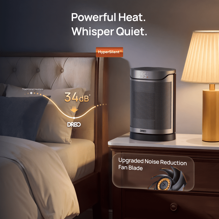 DREO Portable 1500W Space Heater with Remote photo 5