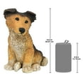 thumbnail image 7 of Design Toscano Brown Collie Puppy Dog Statue, 7 of 7