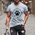 thumbnail image 5 of SDNall Hauts à Manches Longues Homme Col Rond Imprimé T-Shirt Manches Longues, 5 of 5