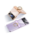 thumbnail image 4 of For Samsung Galaxy Z Flip4 5G Phone Case，Luxury Ring Holder Magnetic Case，Shockproof Hard PC Case, 4 of 5