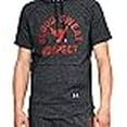 thumbnail image 3 of Under Armour Men's Project Rock Respect Short Sleeve Hoodie SM Black, 3 of 3
