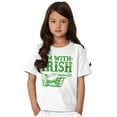 thumbnail image 4 of St Patricks Day I'm With Irish Crewneck T Shirts Boy Girl Teen Brisco Brands XS, 4 of 5