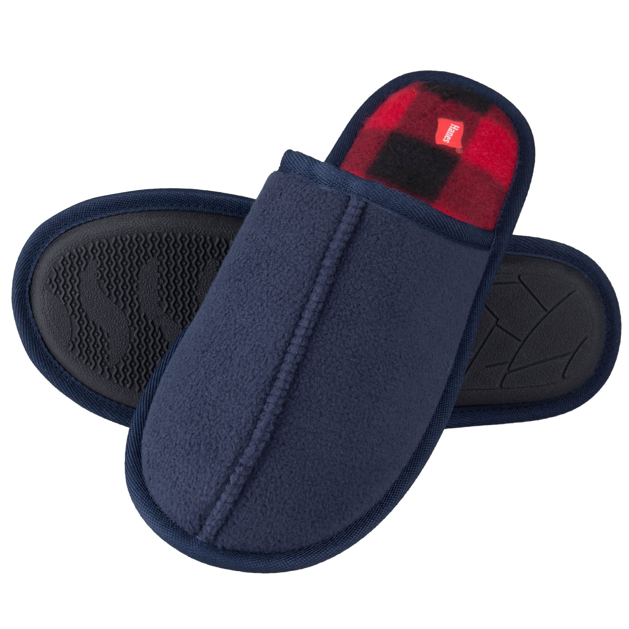 mens slide on house shoes