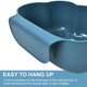 thumbnail image 3 of 2 uds. Contenedores colgantes de cocina con diseño de nube azul, hebilla para puerta de gabinete, bote de basura, cesta de almacenamiento de artículos diversos de escritorio para el hogar, venta al por mayor Rojo Verde, 3 of 5