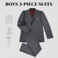 thumbnail image 3 of Lycody Boy's Formal Suit Set Slim Fit Kids Tuxedo Suits for Wedding Teen Toddler Boy Dress Suit Outfit, 3 of 5