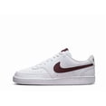 thumbnail image 3 of Men Nike Court Vision Low Lifestyle Sneakers Shoes White/Burgundy DH2987-113, 3 of 6