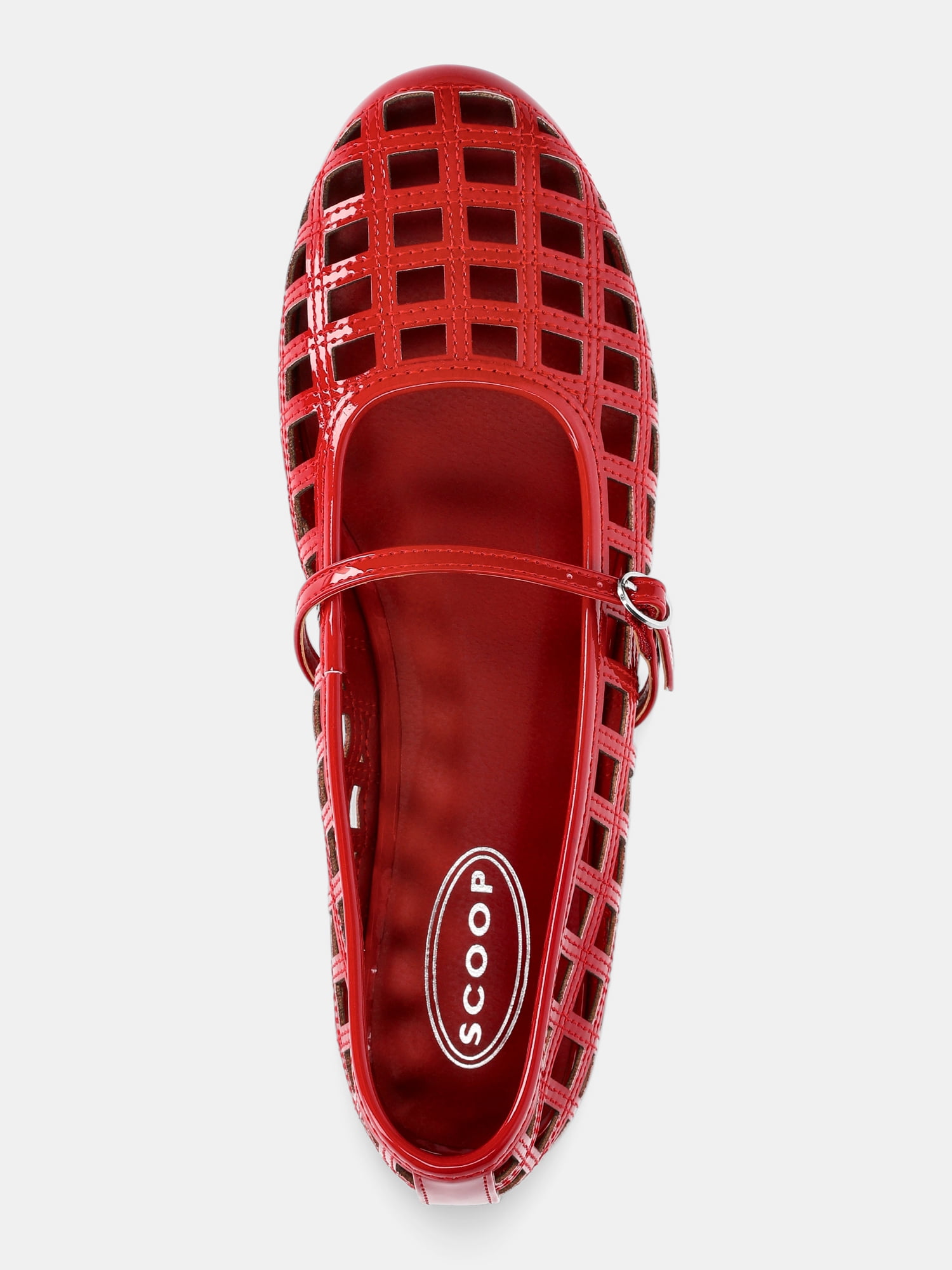 Scoop Women's Caged Mary Jane Flats