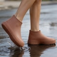 thumbnail image 1 of Cubrezapatos de Silicona Unisex para La Lluvia: Cubrezapatos Impermeables y Gruesos con Diseño Antideslizante y Reutilizable, Protectores de Calzado Portátiles y Resistentes Al Desgaste para Caminar, 1 of 7
