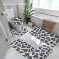 thumbnail image 5 of Yokan Spotted Tie-Dye Bath Mat Set, Plush Velvet Bathroom Rugs, Soft Non-Slip Absorbent 5-Piece Bath Rugs, Durable Shower & Toilet Mats for Home Decor, Luxury Bathroom Mats, 5 of 9