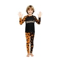 thumbnail image 2 of Family Matching Pajamas Halloween Party 2 Piece Sets Casual Sleepwear Nightwear Long Sleeve Funny Novelty Pumpkin Ghost Trendy Holiday Family Pajamas Nightwear Boy 3-4 Years, 2 of 4