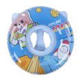 thumbnail image 1 of Anillo de asiento de flotador de natación inflable para bebé con asas de seguridad Anillo de piscina de patrón lindo para niños pequeños azul, 1 of 9