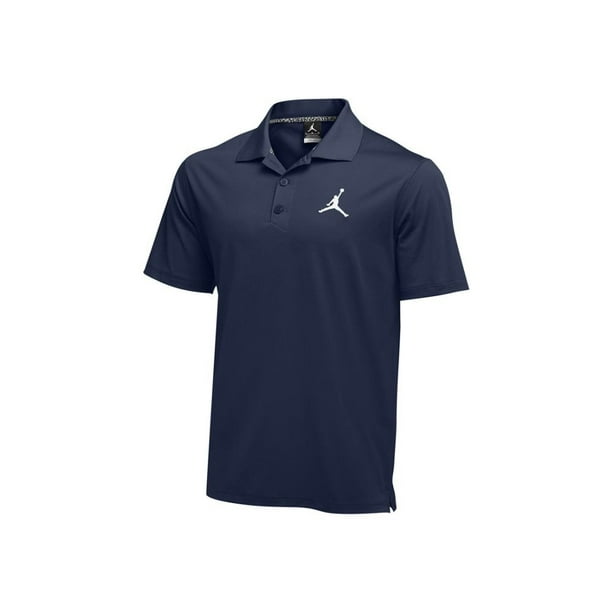 Nike - Nike Court Dry Jordan Navy Blue Polo Shirt Size S - Walmart.com ...