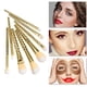 thumbnail image 1 of Kit de 8 pinceles de maquillaje para cejas, sombras de ojos, polvos y labios., 1 of 5