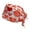 Red, variant on AJGRHE Valentine Beret Hat With Heart Print Fashion Knit Headwrap Scarf For Hair Styling Red One Size
