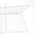 thumbnail image 3 of Feimier Copper-Plated Stainless Steel BBQ Fish Grilling Basket, 7.7\"x13.6\" Grill Net for Meat and Vegetables, 360° Rotation, Outdoor Cooking Accessory for Camping, 3 of 11