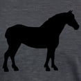 thumbnail image 3 of CafePress - Draft Horse Womens Tri Blend T Shirt - Womens Tri-blend T-Shirt, 3 of 4