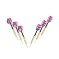 thumbnail image 4 of Hathaway Farmington Bristle Dartboard and Cabinet Set - Walnut Finish, 4 of 15