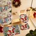 thumbnail image 1 of Juego de Alfombras de Baño con Diseño de Árbol de Navidad | 3 Piezas, Imitación Cachemir, Decoración Navideña | Alfombrillas Antideslizantes | Lavables | Multicolor | 50×60 Cm, 33×44 Cm, 40×60 Cm | 0, 1 of 6