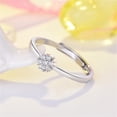 thumbnail image 5 of Anillos para mujer, regalos para mujer, circonitas cúbicas para compromiso, boda, accesorios de joyería, anillo para mujer y niña., 5 of 5