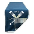 thumbnail image 2 of DII Oars Live Love Lake Table Runner 13x90, 2 of 3