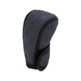 thumbnail image 1 of Cubierta de pomo de cambio de marchas Unique Bargains Universal para coche SUV camión RV estilo gancho y bucle protector de mango de cambio de PU algodón espacial azul, 1 of 7